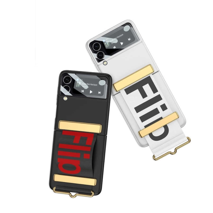 Galaxy Z Flip 3 Kılıf Redclick Flio Kıpta Kapak