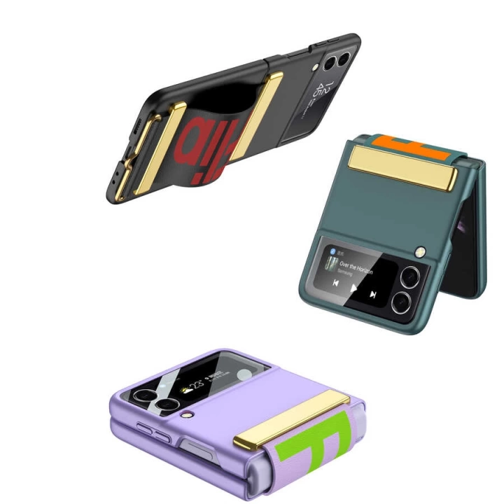 Galaxy Z Flip 3 Kılıf Redclick Flio Kıpta Kapak
