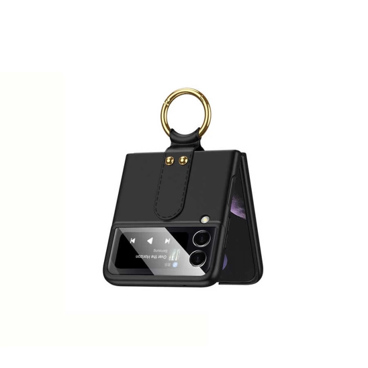 Galaxy Z Flip 3 Kılıf Redclick Flip Ring Kıpta Kapak