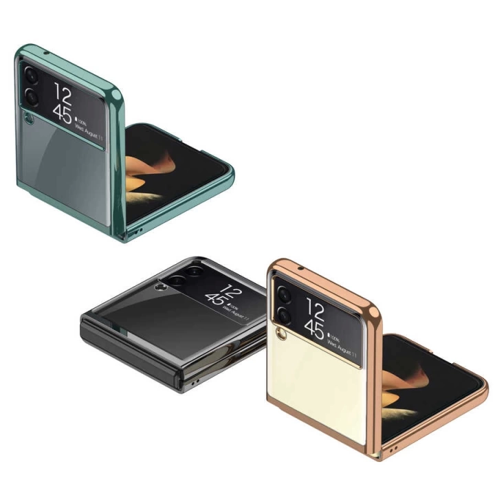 Galaxy Z Flip 3 Kılıf Redclick Kıpta Kapak