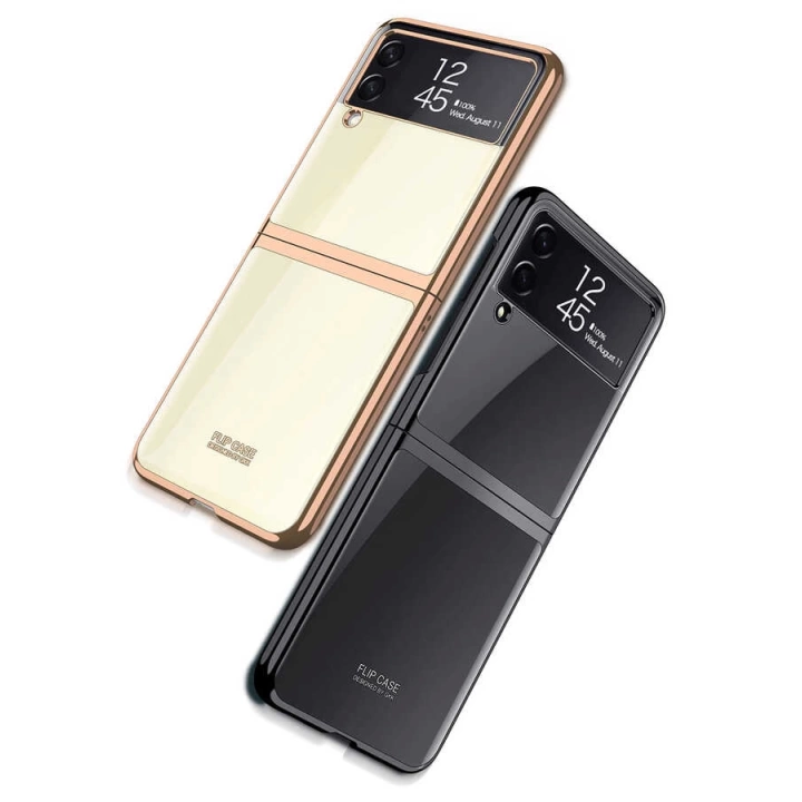Galaxy Z Flip 3 Kılıf Redclick Kıpta Kapak
