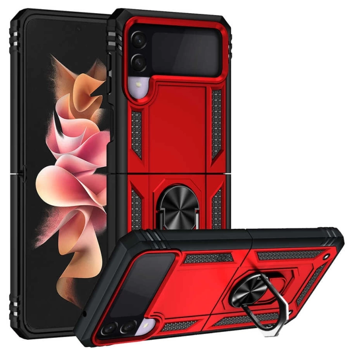 Galaxy Z Flip 3 Kılıf Redclick Vega Kapak