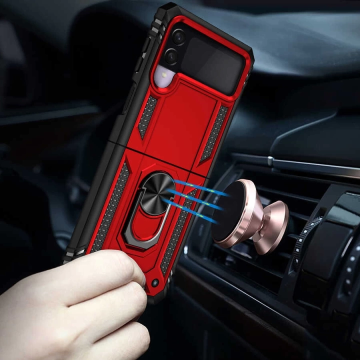 Galaxy Z Flip 3 Kılıf Redclick Vega Kapak
