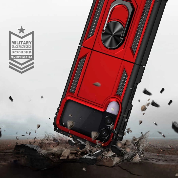 Galaxy Z Flip 3 Kılıf Redclick Vega Kapak