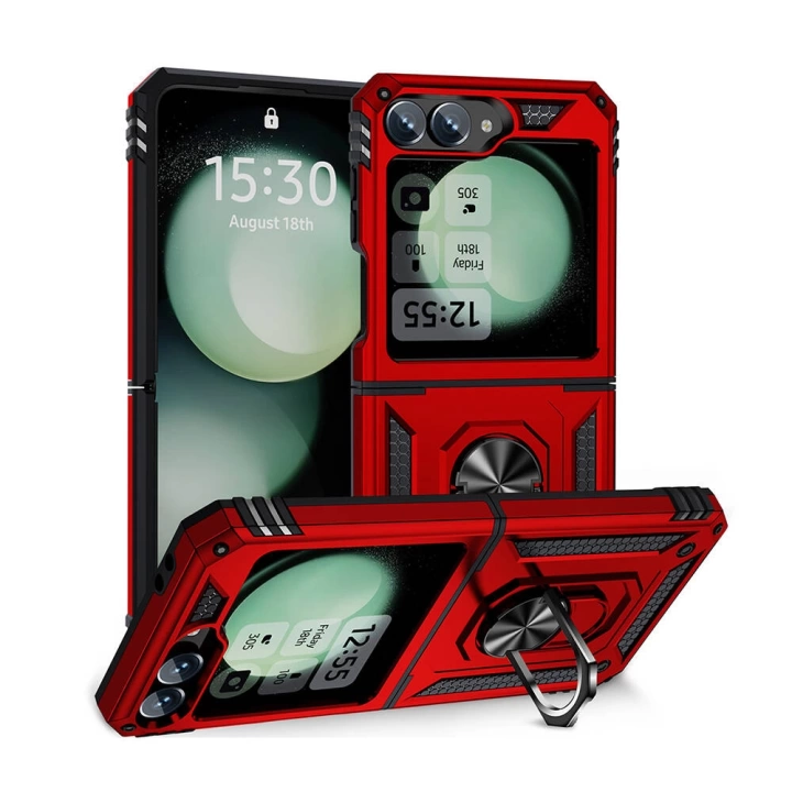 Galaxy Z Flip 6 Kılıf Redclick Vega Kapak