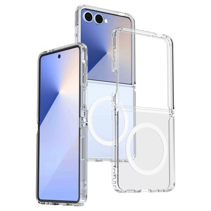 Galaxy Z Flip 7 Kılıf Kamera Korumalı M-safe Sert PC Redclick Porto Kapak