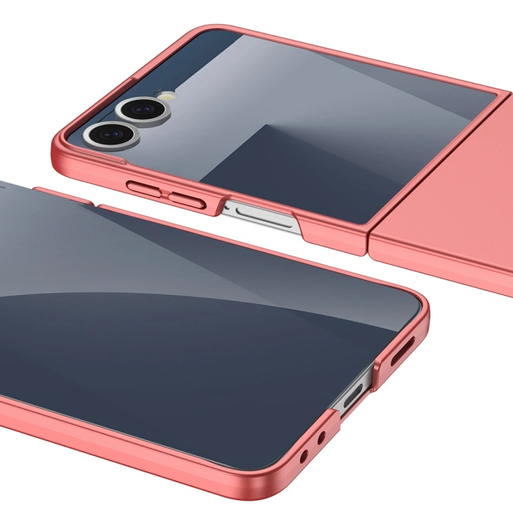 Galaxy Z Flip 7 Kılıf Redclick Sert Kıpta Kapak