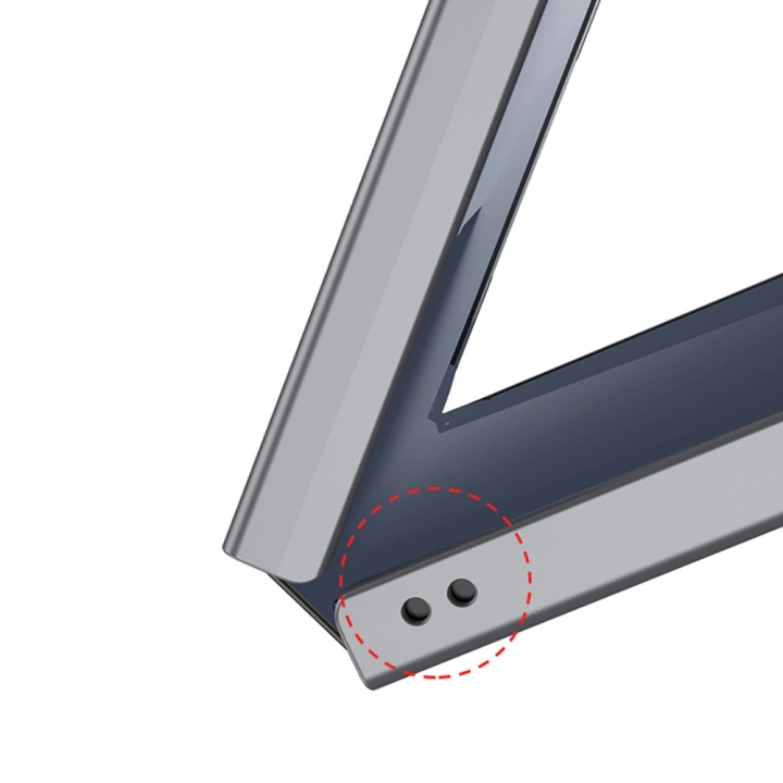 Galaxy Z Flip 7 Kılıf Wireless Şarj Özellikli Redclick Kıpta M-safe Kapak