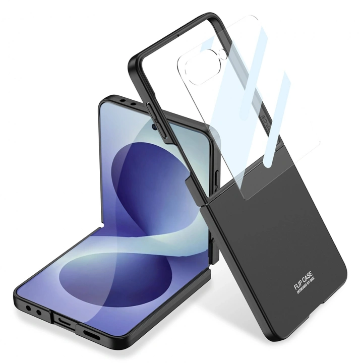 Galaxy Z Flip 8 Kılıf Redclick Sert Kıpta Kapak