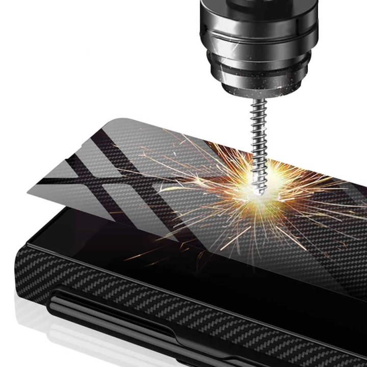 Galaxy Z Fold 3 Kılıf Redclick Kalem Bölmeli Droga Kılıf
