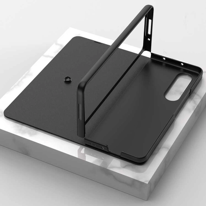 Galaxy Z Fold 3 Kılıf Redclick Kalem Bölmeli Droga Kılıf