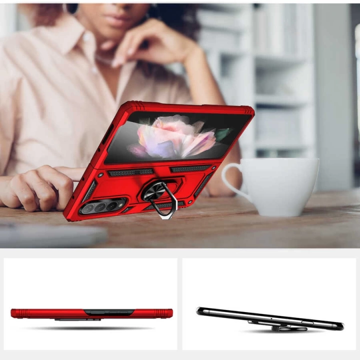 Galaxy Z Fold 3 Kılıf Redclick Vega Kapak