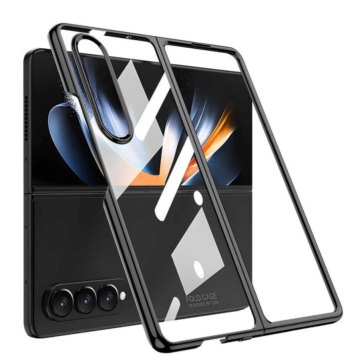 Galaxy Z Fold 4 Kılıf Redclick Full Camlı Kıpta Kapak