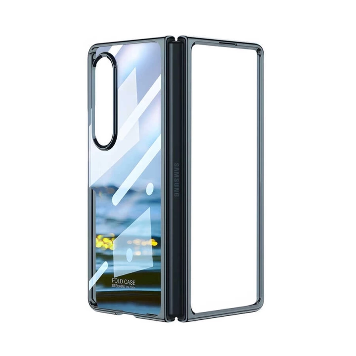 Galaxy Z Fold 4 Kılıf Redclick Full Camlı Kıpta Kapak