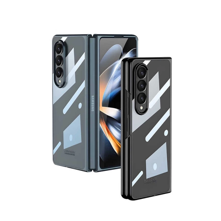 Galaxy Z Fold 4 Kılıf Redclick Full Camlı Kıpta Kapak