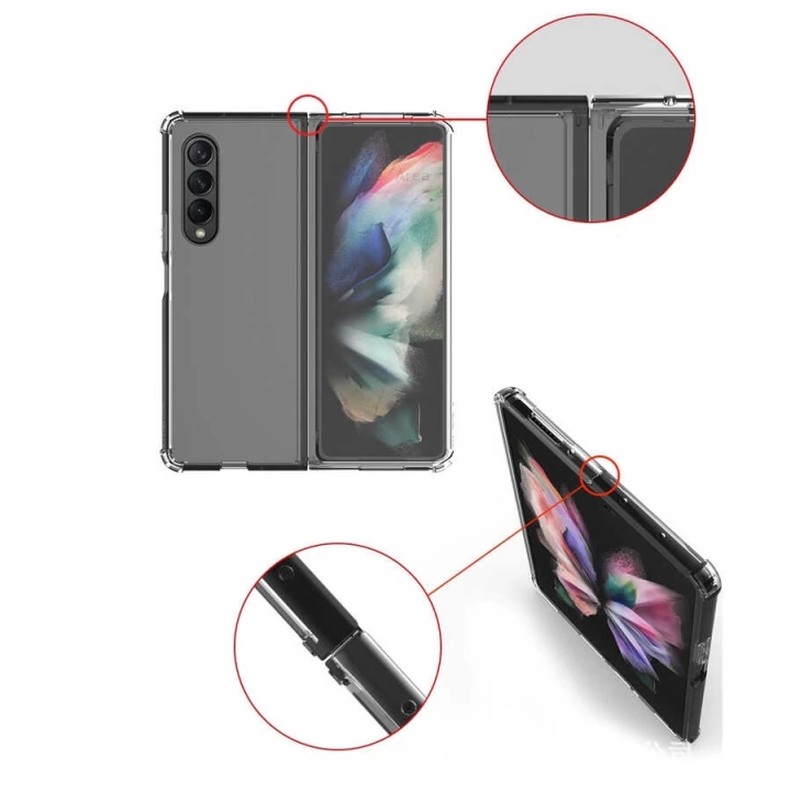 Galaxy Z Fold 4 Kılıf Redclick Nitro Anti Shock Silikon