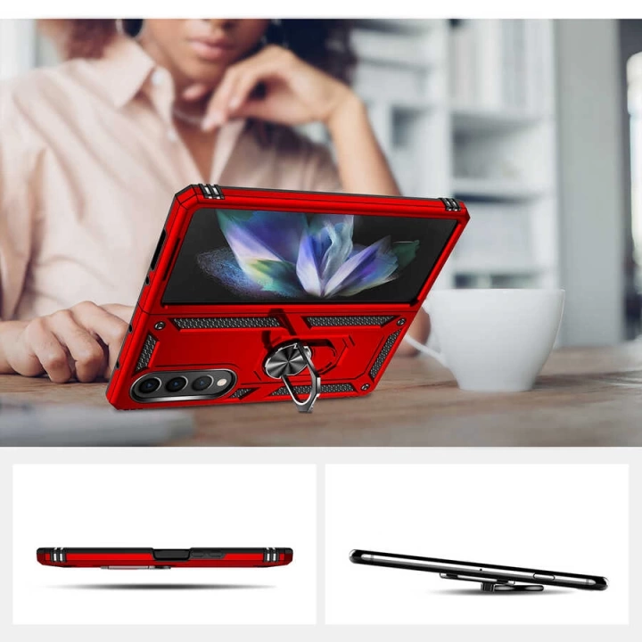 Galaxy Z Fold 4 Kılıf Redclick Vega Kapak