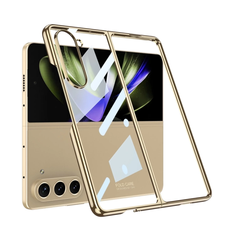 Galaxy Z Fold 5 Kılıf Redclick Full Camlı Kıpta Kapak