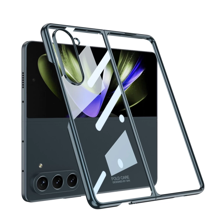 Galaxy Z Fold 5 Kılıf Redclick Full Camlı Kıpta Kapak