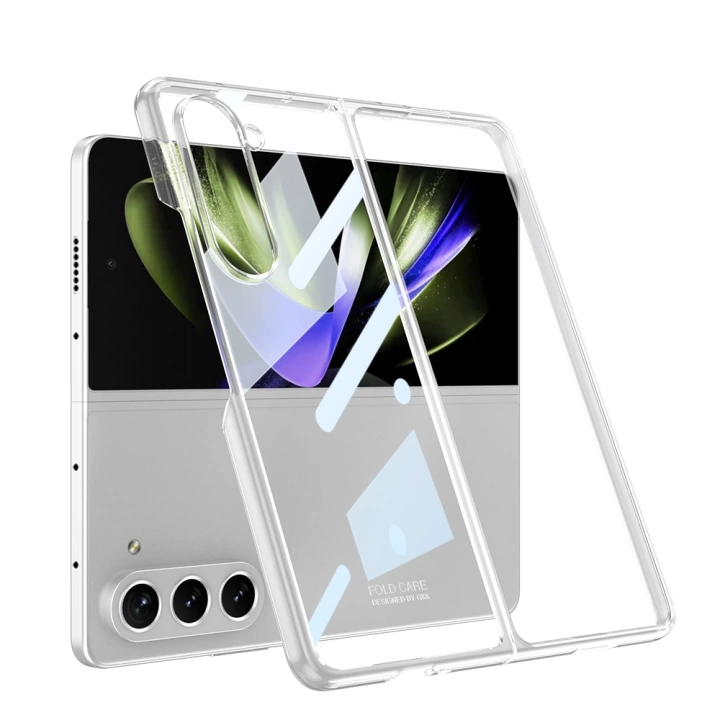 Galaxy Z Fold 5 Kılıf Redclick Full Camlı Kıpta Kapak