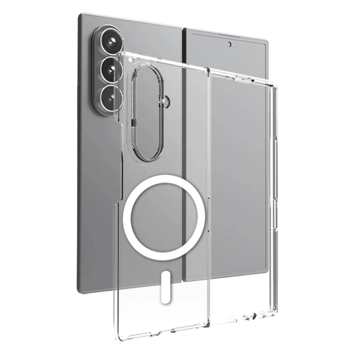Galaxy Z Fold 7 Kılıf Kamera Korumalı M-safe Sert PC Redclick Porto Kapak