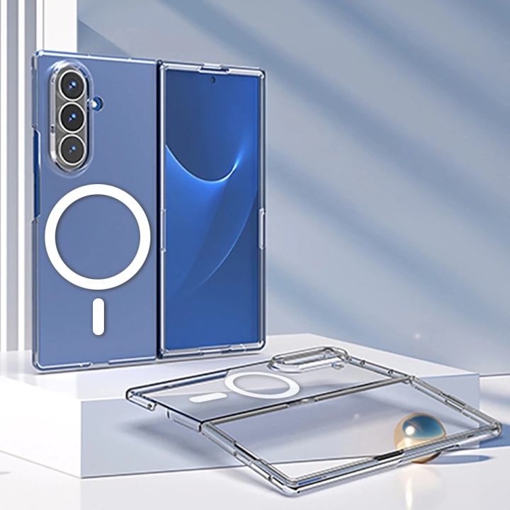 Galaxy Z Fold 7 Kılıf Kamera Korumalı M-safe Sert PC Redclick Porto Kapak