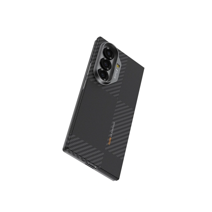 Galaxy Z Fold 7 Kılıf M-safe Şarj Özellikli 600D Metal Kamera Çerçeveli Raptic Aramid Fiber Geotik Serisi Kapak