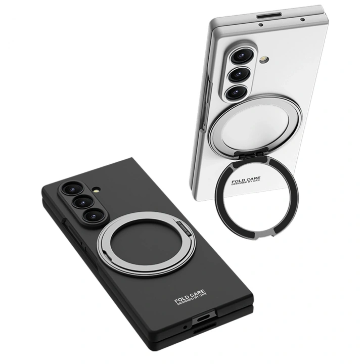 Galaxy Z Fold 7 Kılıf M-safe Şarj Özellikli Redclick Kıpta Yüzüklü Kamera Korumalı Kapak