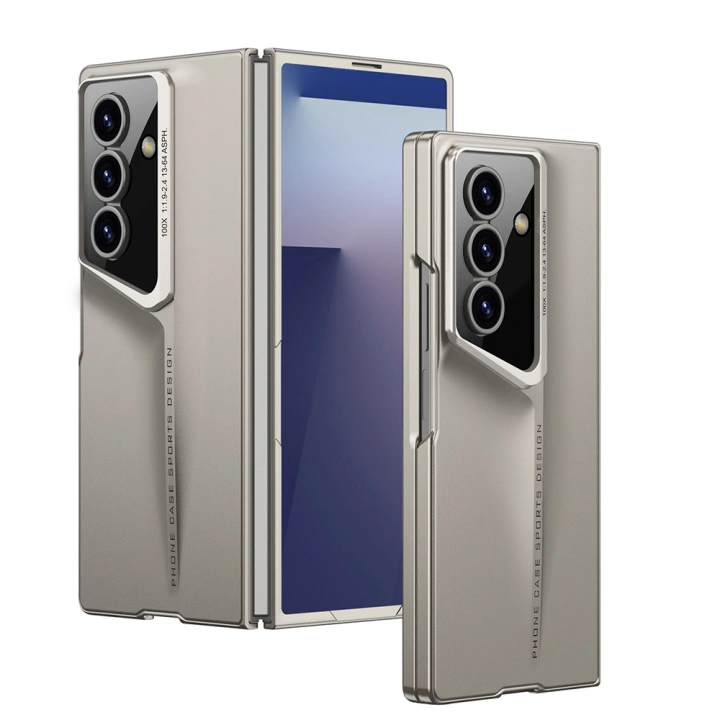 Galaxy Z Fold 7 Kılıf Ultra İnce Kamera Korumalı Sert Rubber Redclick Procase Kapak