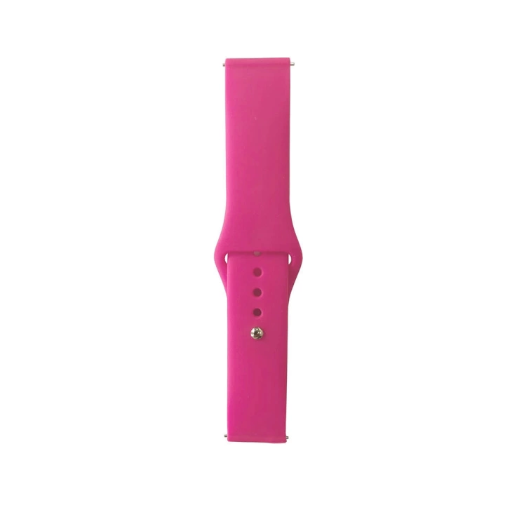 Gear S2 Band Serisi 20mm Klasik Kordon Silikon Strap Kayış