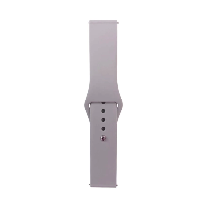 Gear S2 Band Serisi 20mm Klasik Kordon Silikon Strap Kayış