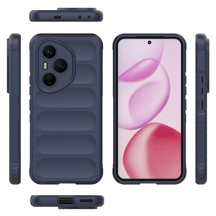 Honor 400 Pro Kılıf Esnek TPU Oyuklu Arka Yüzey Tasarımlı Redclick Etnik Silikon Kapak