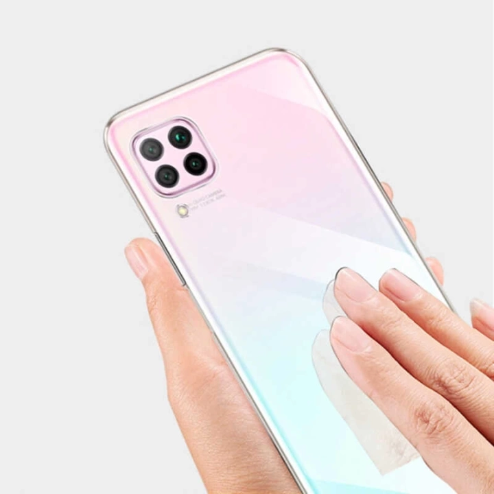 Huawei P40 Lite Kılıf Redclick Süper Silikon Kapak
