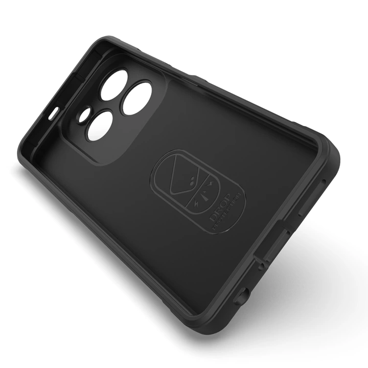 İnfinix Hot 40 Pro Kılıf Esnek TPU Oyuklu Arka Yüzey Tasarımlı Redclick Etnik Silikon Kapak