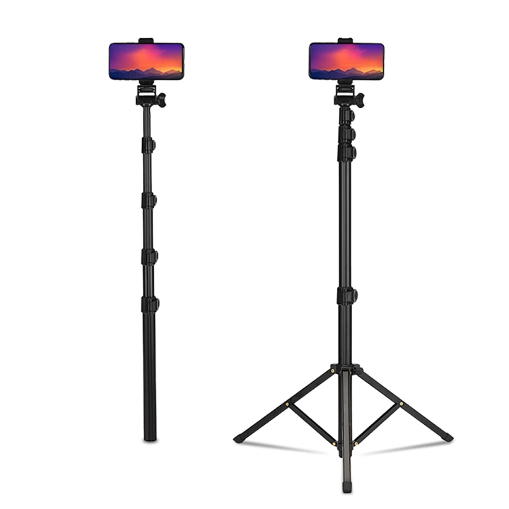 Jmary Mt-39 5 Kademeli 153cm Fonksiyonel 2 İn 1 Monopod 360 Derece Dönebilen Başlıklı Tripod