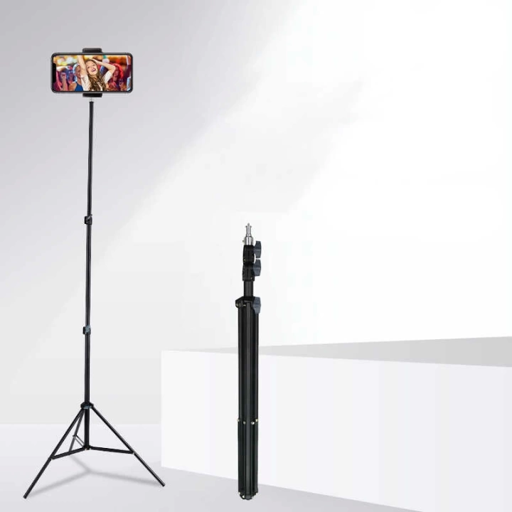 Jmary Mt-75 Tripod 3 Kademeli Yükseklik Ayarlı Katlanabilir Kompakt Tasarım 210 Cm