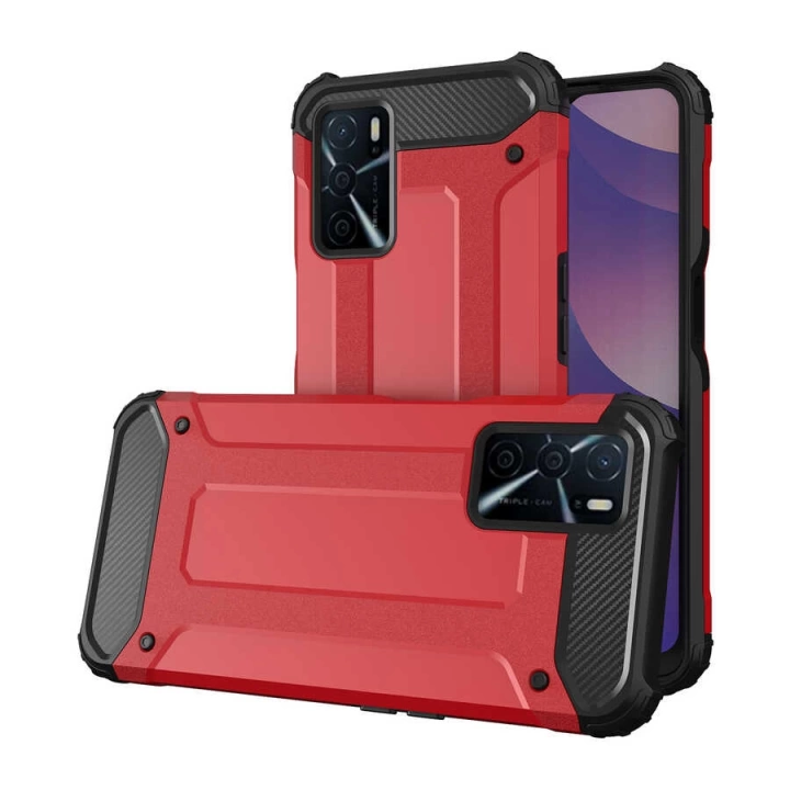 Oppo A16 Kılıf Redclick Crash Silikon Kapak