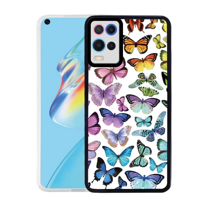 Oppo A54 4g Kılıf Redclick M-fit Desenli Kapak