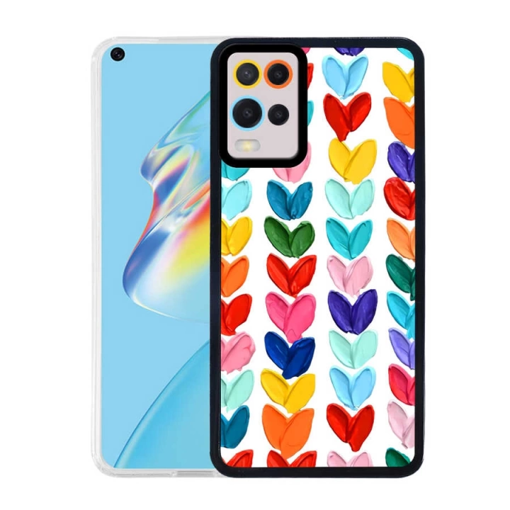 Oppo A54 4g Kılıf Redclick M-fit Desenli Kapak