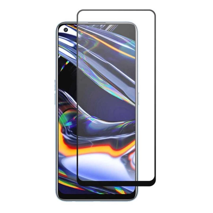 Oppo A54 4g Redclick Kenarları Kırılmaya Dayanıklı Cam Ekran Koruyucu