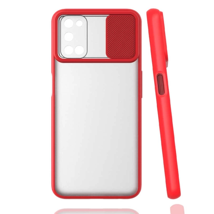 Oppo A92 Kılıf Redclick Lensi Kapak