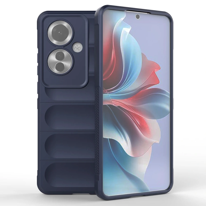 Oppo Reno 11F 5G Kılıf Esnek TPU Oyuklu Arka Yüzey Tasarımlı Redclick Etnik Silikon Kapak