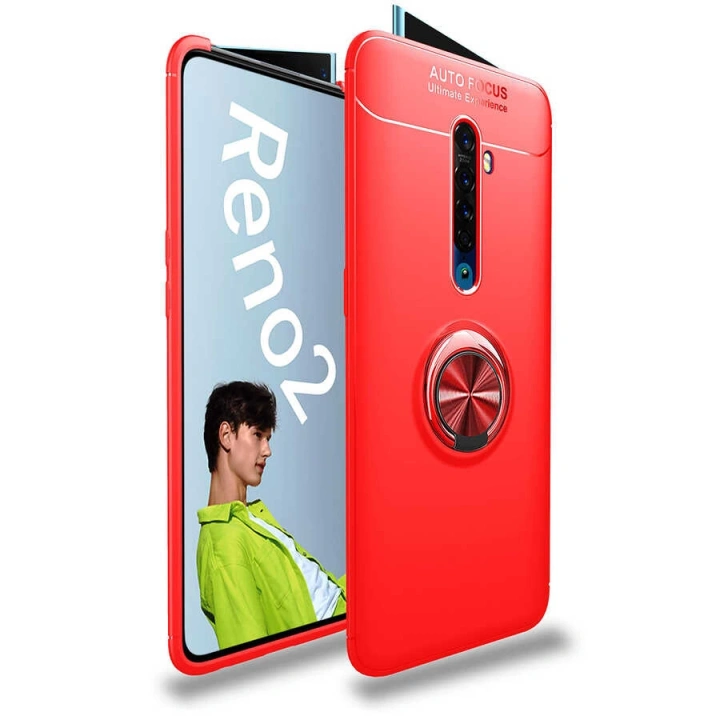 Oppo Reno 2z Kılıf Redclick Ravel Silikon Kapak