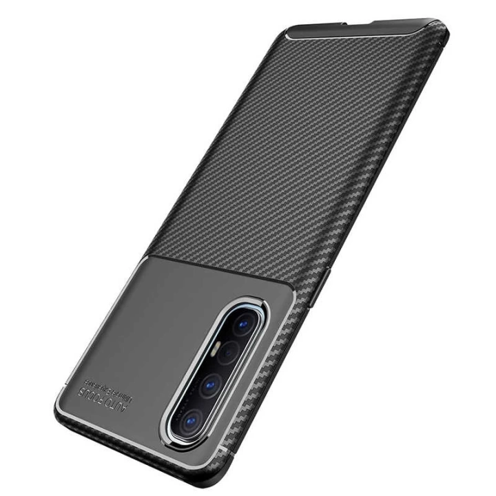 Oppo Reno 3 Pro 5g Kılıf Redclick Negro Silikon Kapak