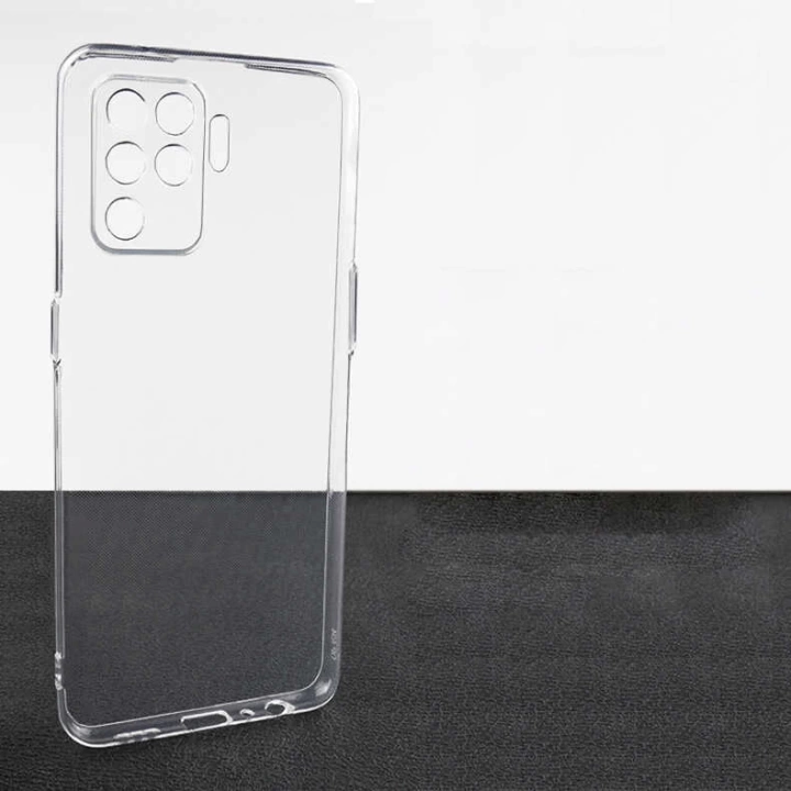 Oppo Reno 5 Lite Kılıf Redclick Kamera Korumalı Süper Silikon Kapak
