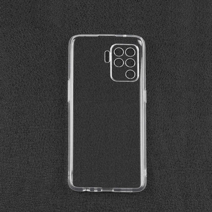 Oppo Reno 5 Lite Kılıf Redclick Kamera Korumalı Süper Silikon Kapak