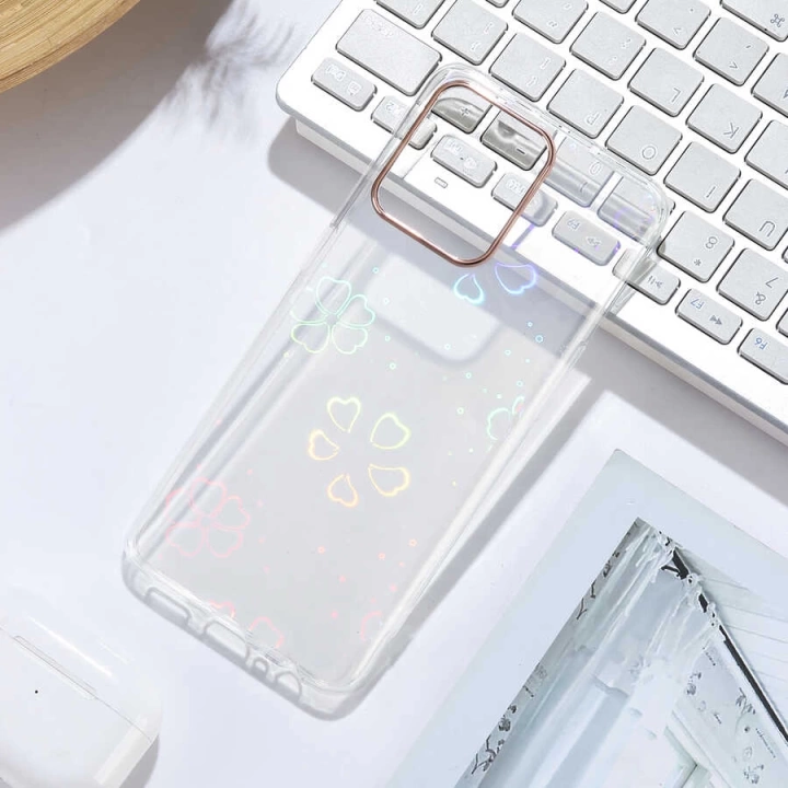 Oppo Reno 5 Lite Kılıf Redclick Sidney Desenli Sert Kapak