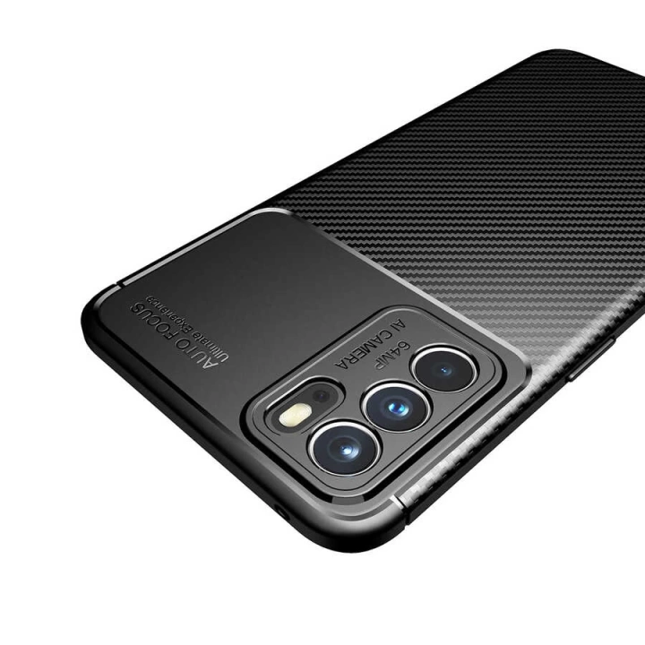 Oppo Reno 6 4g Kılıf Redclick Negro Silikon Kapak