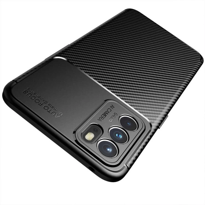 Oppo Reno 6 4g Kılıf Redclick Negro Silikon Kapak