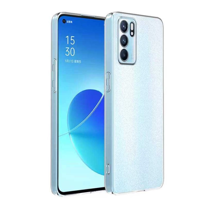 Oppo Reno 6 4g Kılıf Redclick Süper Silikon Kapak